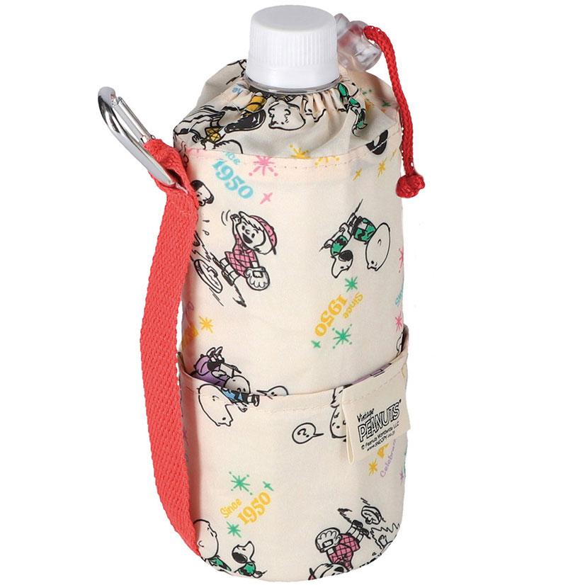 ペットボトルカバー ROOTOTE SN.ビーフィッツ-5F ピーナッツ ペットボトルホルダー ルートート B-FITS PEANUTS-5F レッド | ROOTOTE