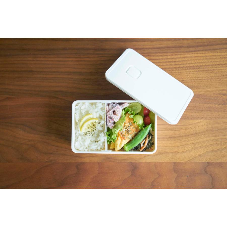 弁当箱 山崎実業 正規品 TOWER タワー バルブ付き密封ランチボックス ランチボックス ホワイト | tower | 03