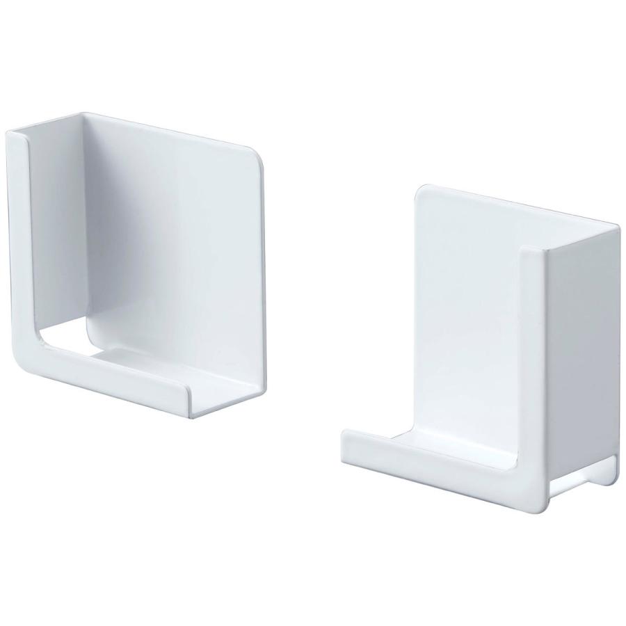 スマホ対応 山崎実業 正規品 TOWER タワー マグネットタブレットホルダー スマートフォン・タブレットPC対応ホルダー ホワイト | 