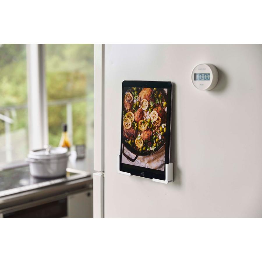 スマホ対応 山崎実業 正規品 TOWER タワー マグネットタブレットホルダー スマートフォン・タブレットPC対応ホルダー ホワイト |  | 04