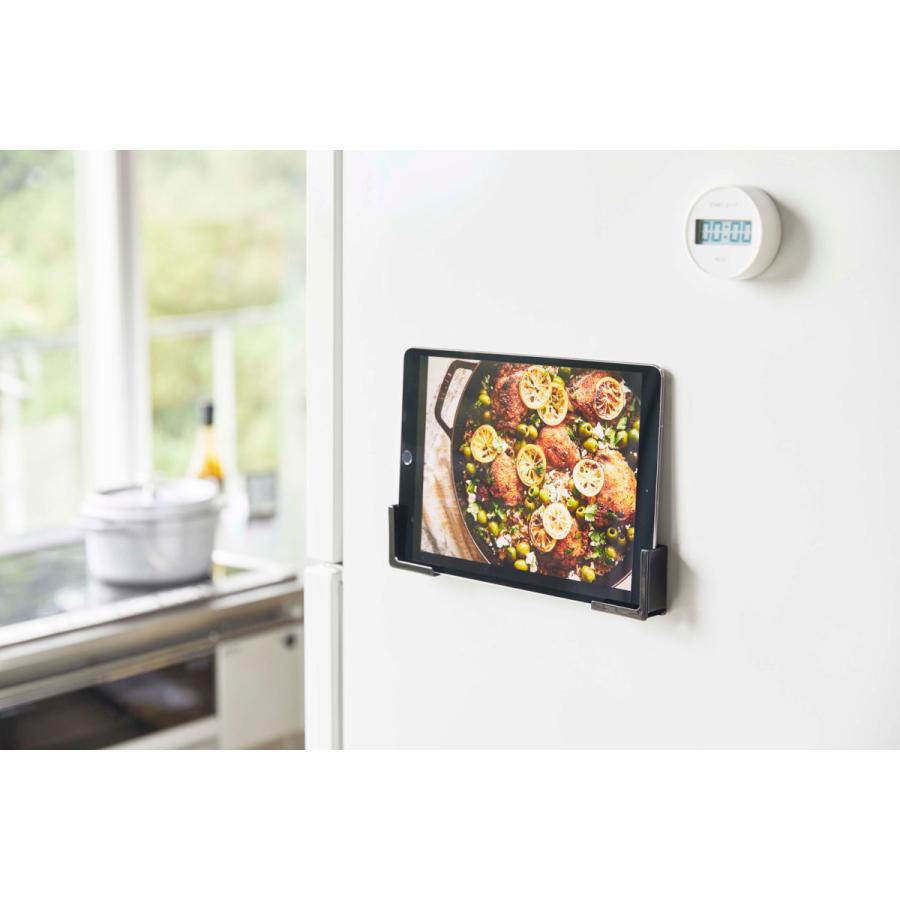 スマホ対応 山崎実業 正規品 TOWER タワー マグネットタブレットホルダー スマートフォン・タブレットPC対応ホルダー ブラック |  | 03