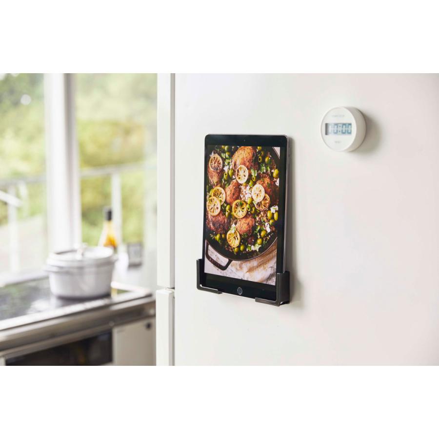 スマホ対応 山崎実業 正規品 TOWER タワー マグネットタブレットホルダー スマートフォン・タブレットPC対応ホルダー ブラック |  | 04