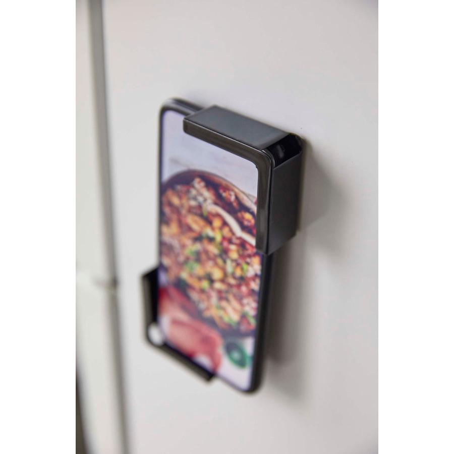 スマホ対応 山崎実業 正規品 TOWER タワー マグネットタブレットホルダー スマートフォン・タブレットPC対応ホルダー ブラック |  | 05