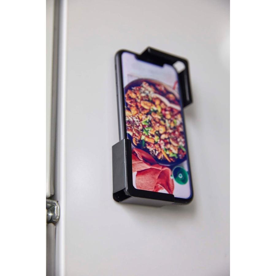 スマホ対応 山崎実業 正規品 TOWER タワー マグネットタブレットホルダー スマートフォン・タブレットPC対応ホルダー ブラック |  | 06