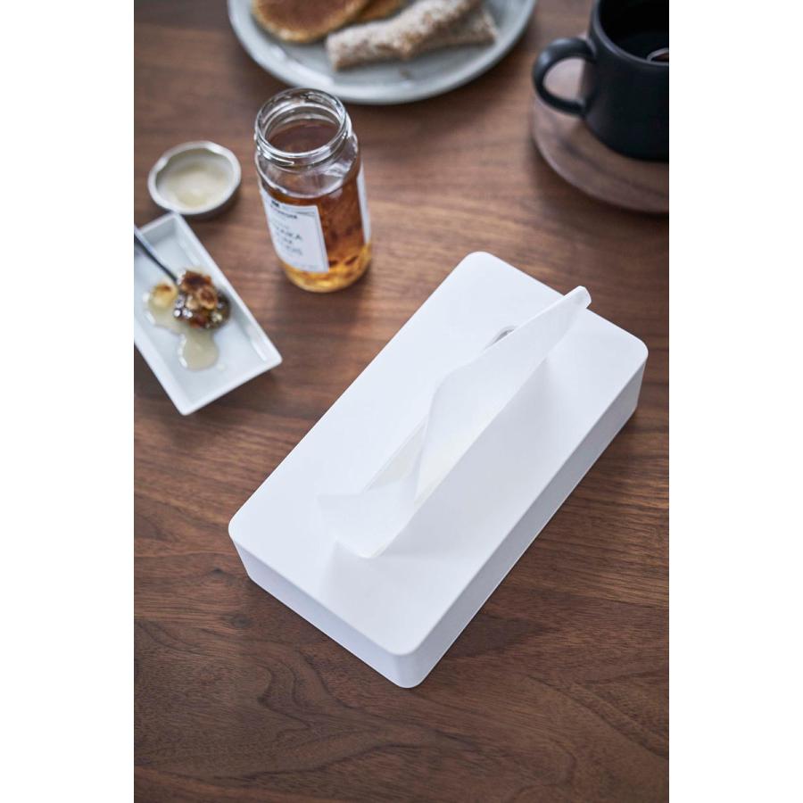 ティッシュケース 山崎実業 正規品 TOWER タワー マグネットコンパクトティッシュケース ティッシュカバー 袋入りティッシュ用 ホワイト |  | 02