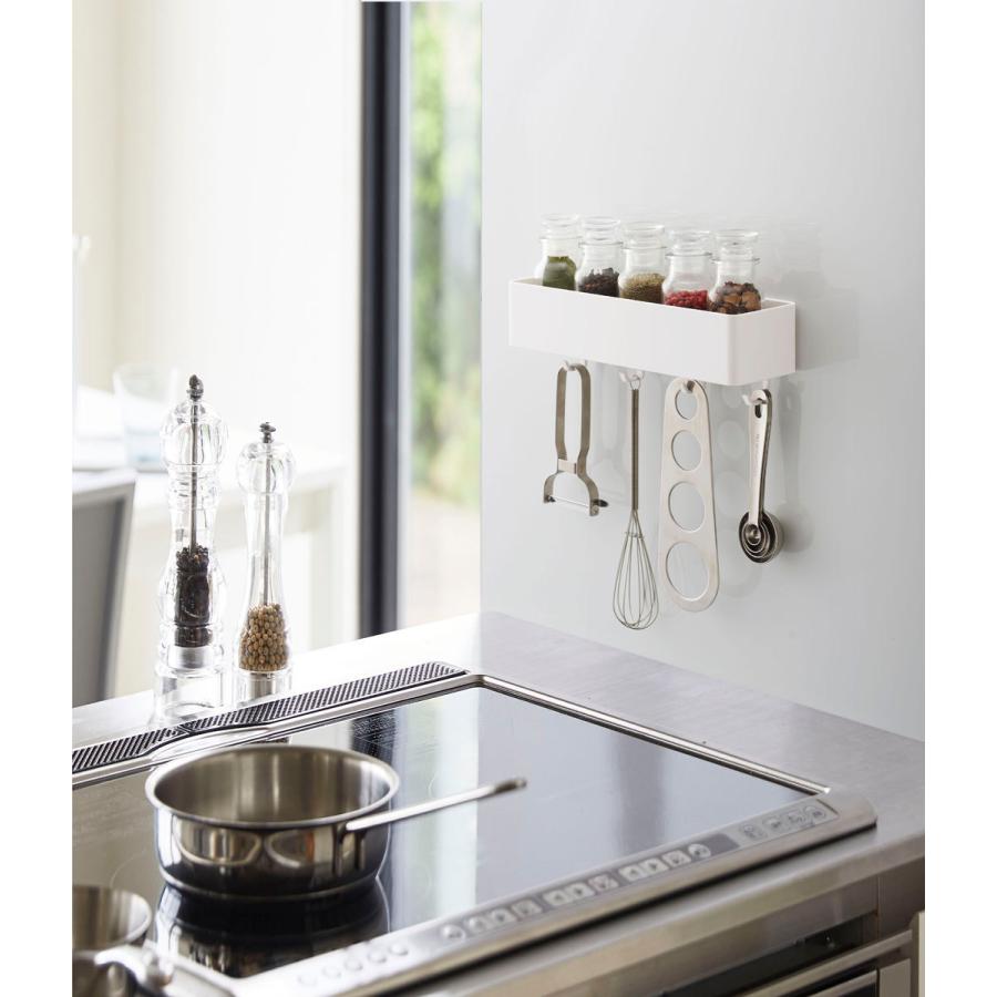 マグネット収納ボックス 山崎実業 正規品 TOWER タワー マグネットストレージラック 壁面収納 ホワイト | tower | 01