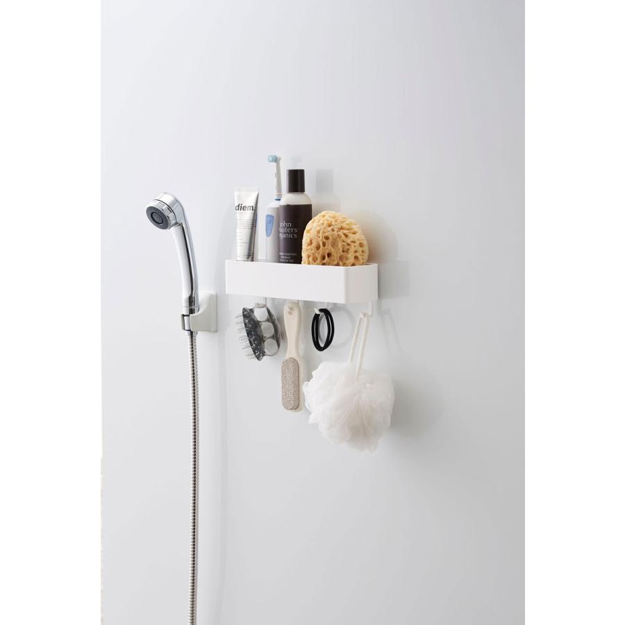 マグネット収納ボックス 山崎実業 正規品 TOWER タワー マグネットストレージラック 壁面収納 ホワイト | tower | 03