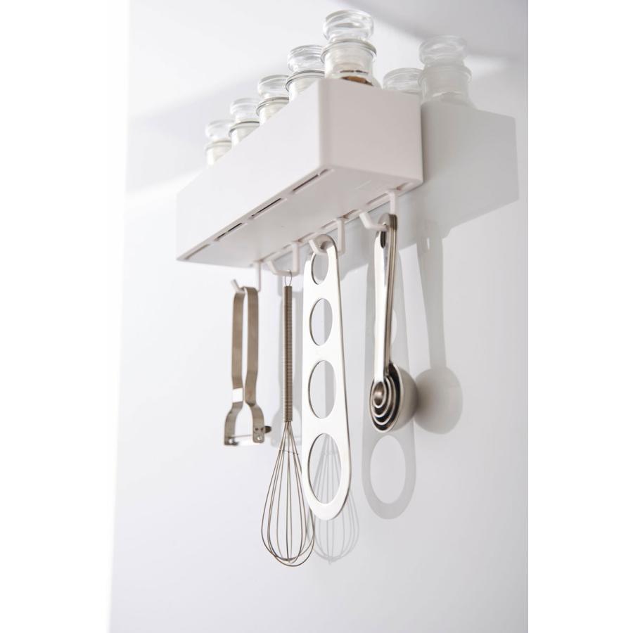 マグネット収納ボックス 山崎実業 正規品 TOWER タワー マグネットストレージラック 壁面収納 ホワイト | tower | 07