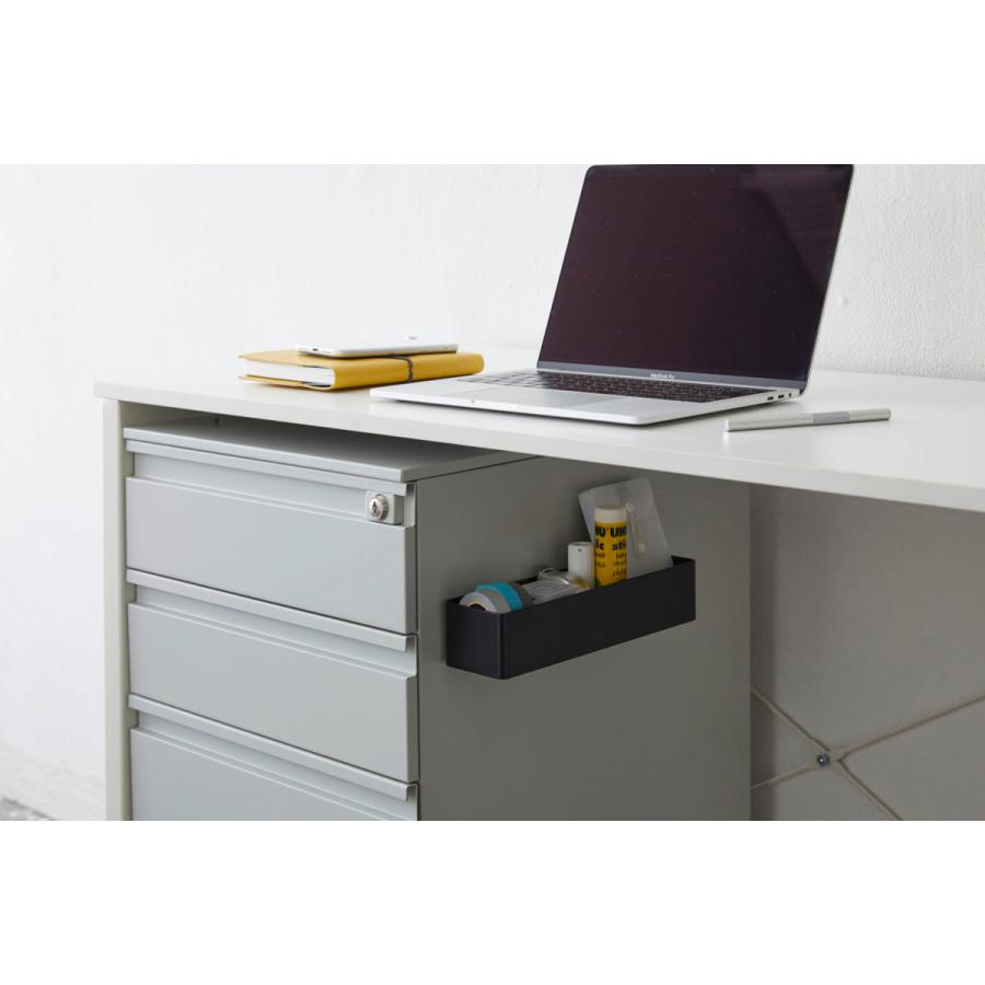 マグネット収納ボックス 山崎実業 正規品 TOWER タワー マグネットストレージラック 壁面収納 ブラック | tower | 08