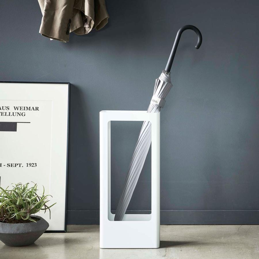 傘立て 山崎実業 正規品 TOWER タワー スリムかさたて スリム傘立て 傘たて 傘スタンド  ホワイト | tower