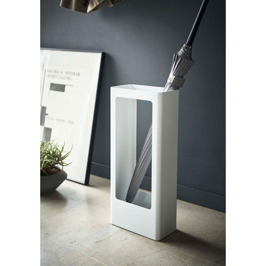 傘立て 山崎実業 正規品 TOWER タワー スリムかさたて スリム傘立て 傘たて 傘スタンド  ホワイト | tower | 03