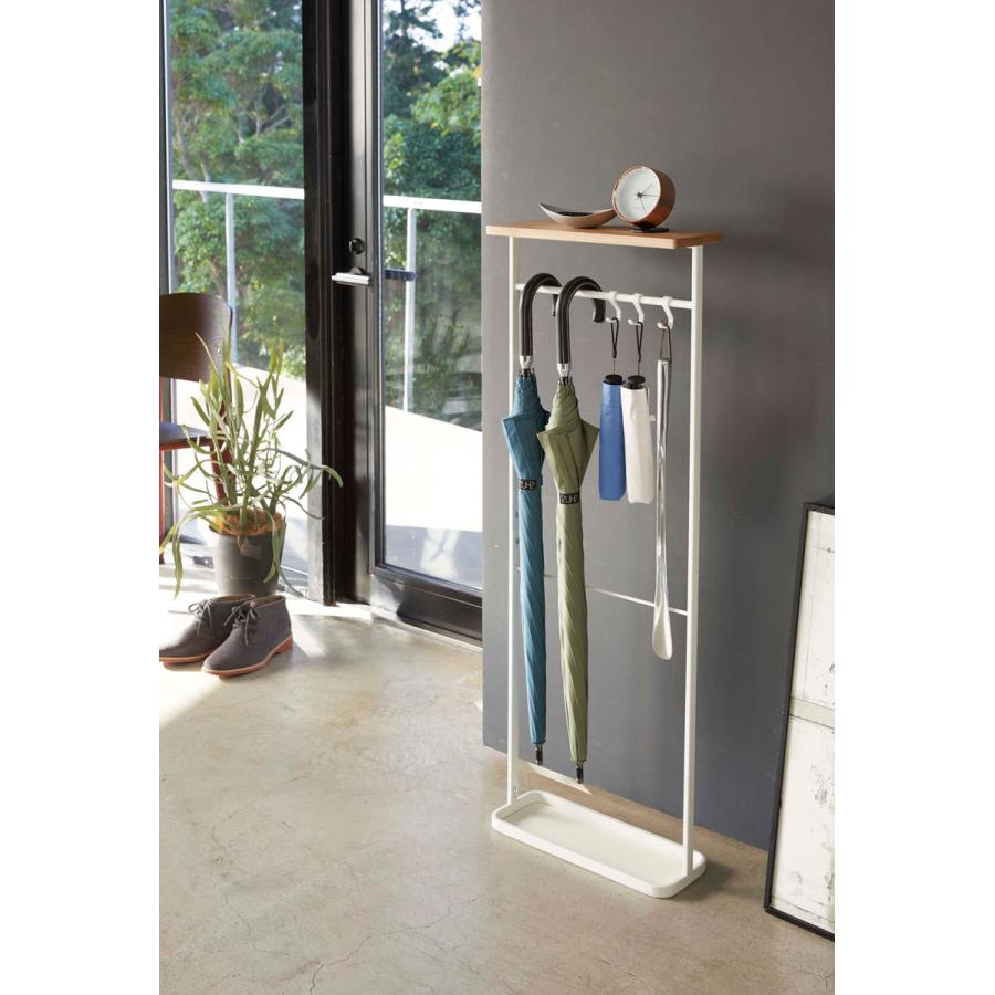 傘立て 山崎実業 正規品 TOWER タワー 天板付き引っ掛け傘立て 傘たて 傘スタンド ホワイト | tower | 01