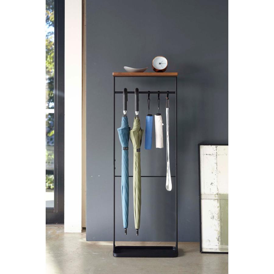 傘立て 山崎実業 正規品 TOWER タワー 天板付き引っ掛け傘立て 傘たて 傘スタンド ブラック | tower | 02