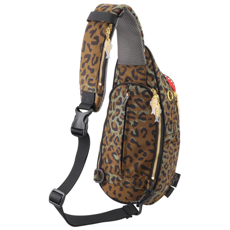 ウエストポーチ モーンクリエイションズ シャークスリングバッグ ウエストバッグ ウエストバック MORN CREATIONS SK-429シリーズ レパード |  | 02