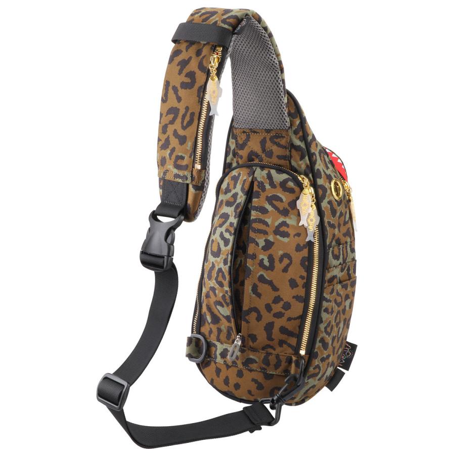 ウエストポーチ モーンクリエイションズ シャークスリングバッグ ウエストバッグ ウエストバック MORN CREATIONS SK-429シリーズ レパード |  | 03