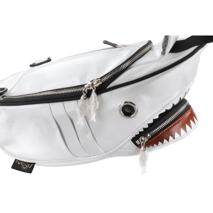 ウエストポーチ モーンクリエイションズ シャークスリングバッグ ウエストバッグ ウエストバック MORN CREATIONS SK-529シリーズ ホワイト |  | 01