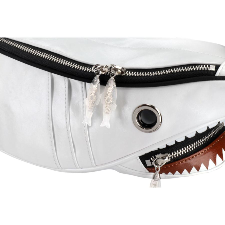 ウエストポーチ モーンクリエイションズ シャークウエストポーチ ウエストバッグ ウエストバック MORN CREATIONS SK-510シリーズ ホワイト |  | 01