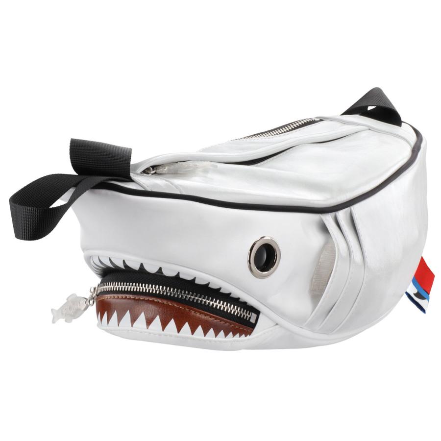 ウエストポーチ モーンクリエイションズ シャークウエストポーチ ウエストバッグ ウエストバック MORN CREATIONS SK-510シリーズ ホワイト |  | 02