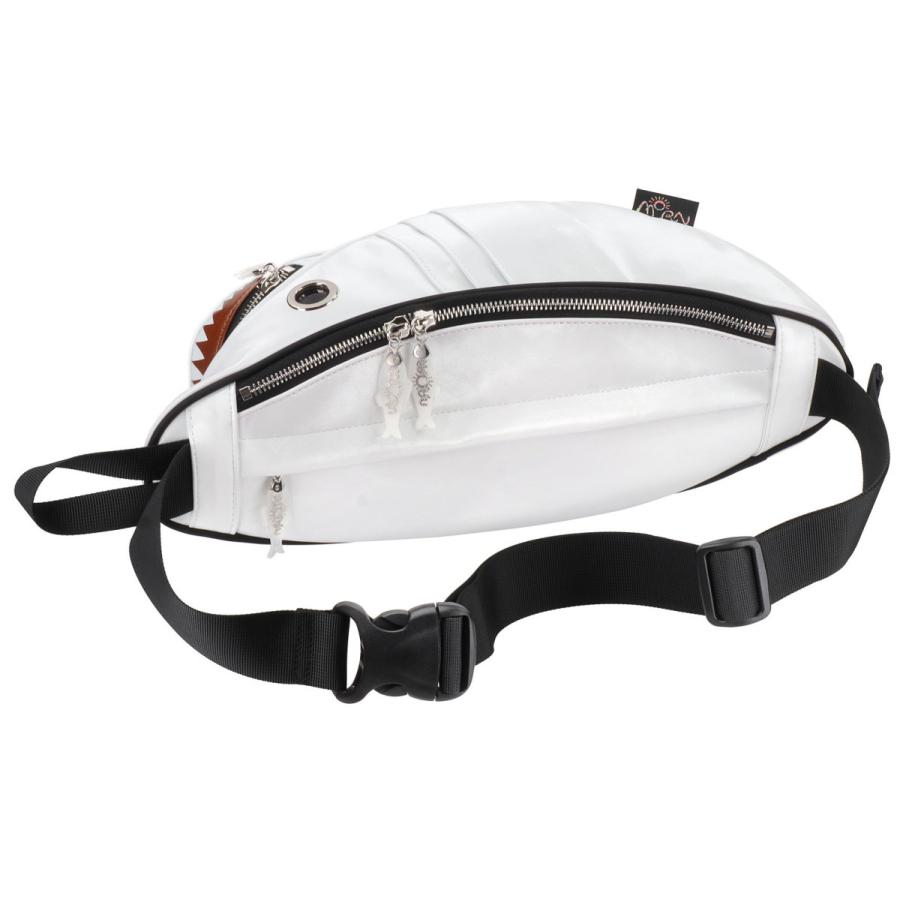 ウエストポーチ モーンクリエイションズ シャークウエストポーチ ウエストバッグ ウエストバック MORN CREATIONS SK-510シリーズ ホワイト |  | 03