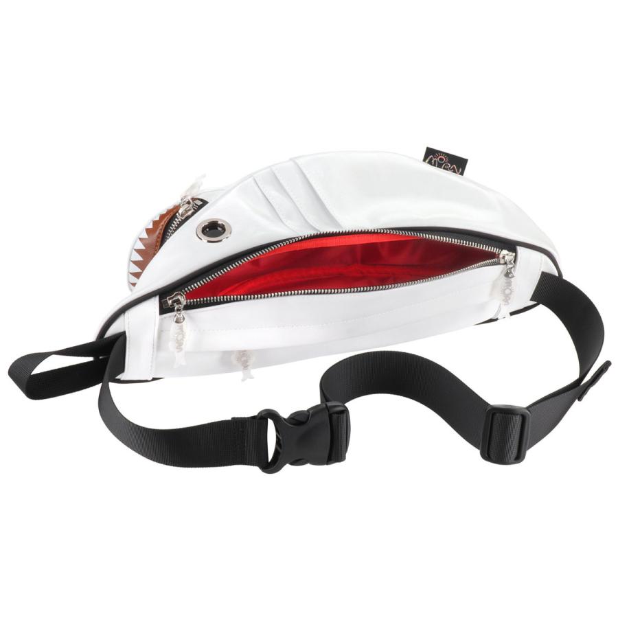 ウエストポーチ モーンクリエイションズ シャークウエストポーチ ウエストバッグ ウエストバック MORN CREATIONS SK-510シリーズ ホワイト |  | 04