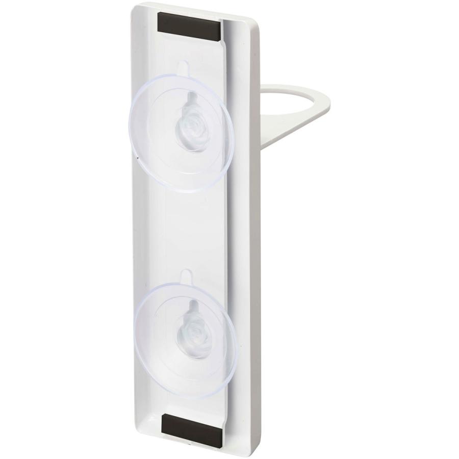 ディスペンサーホルダー 山崎実業 正規品 TOWER タワー 吸盤ディスペンサーホルダー ディスペンサー置き ホワイト | tower | 05
