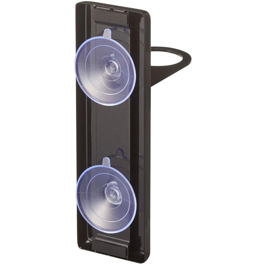 ディスペンサーホルダー 山崎実業 正規品 TOWER タワー 吸盤ディスペンサーホルダー ディスペンサー置き ブラック | tower | 05