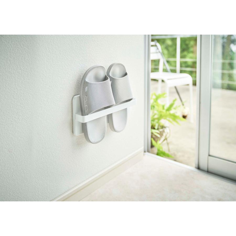 スリッパラック Yamazaki Tower ツーウェイベランダスリッパラック スリッパ収納 スリッパ立て 山崎実業 タワー ホワイト 326 Back 通販 Yahoo ショッピング