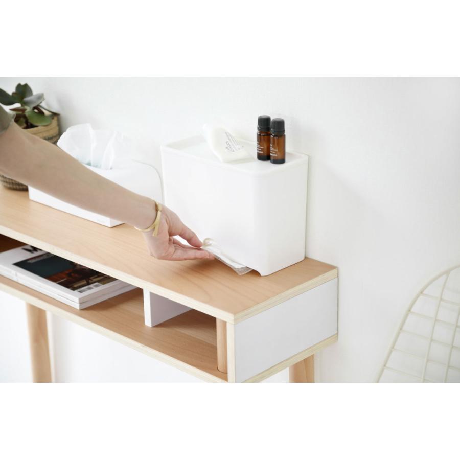 マスクケース イデアコ マスクディスペンサー60 ベーシック マスク収納ボックス ideaco Mask Dispenser 60 Basic ブラック |  | 03