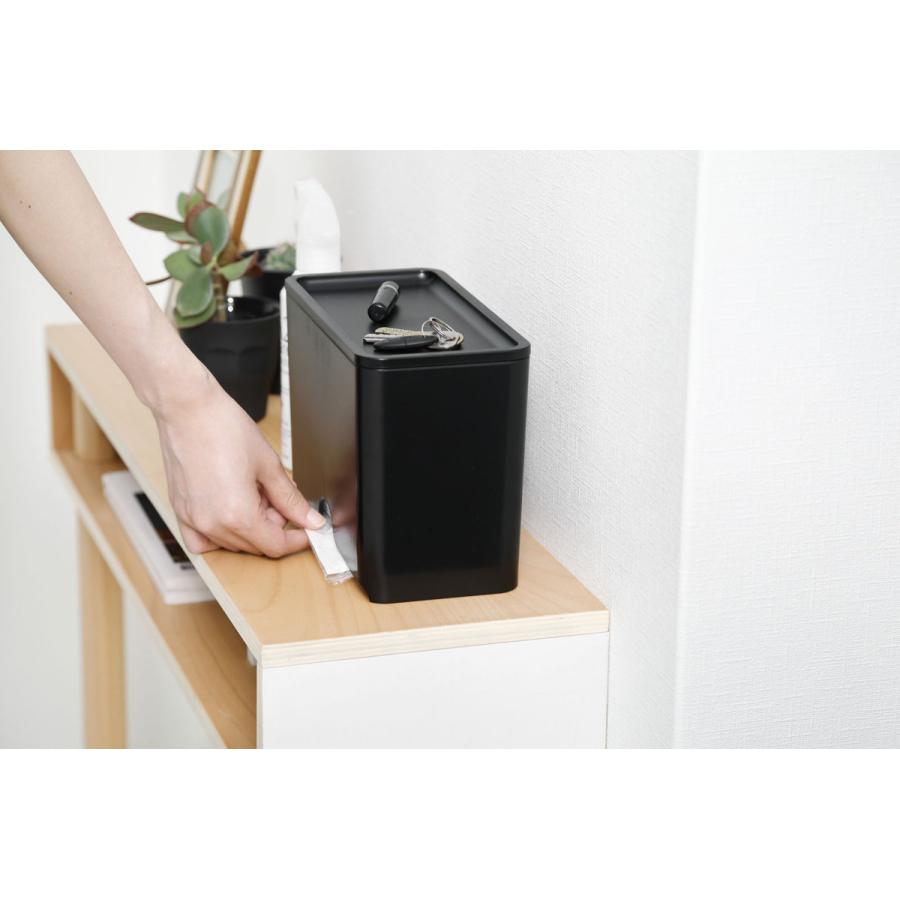 マスクケース イデアコ マスクディスペンサー60 ベーシック マスク収納ボックス ideaco Mask Dispenser 60 Basic ブラック |  | 04