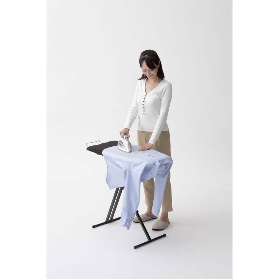 アイロン台 山崎実業 正規品 TOWER タワー 軽量スタンド式アイロン台 スチームアイロン台 ブラック | tower | 09