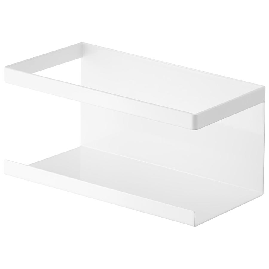 キッチン収納 山崎実業 正規品 TOWER タワー マグネットラック 収納ラック マグネットキッチンシリーズ ホワイト | tower