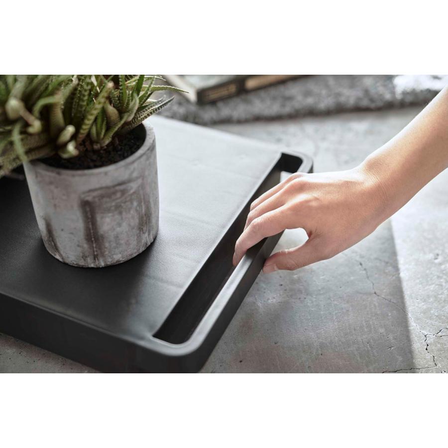 台車 山崎実業 正規品 TOWER タワー 台車 キャリー カード ワゴン ブラック | tower | 03