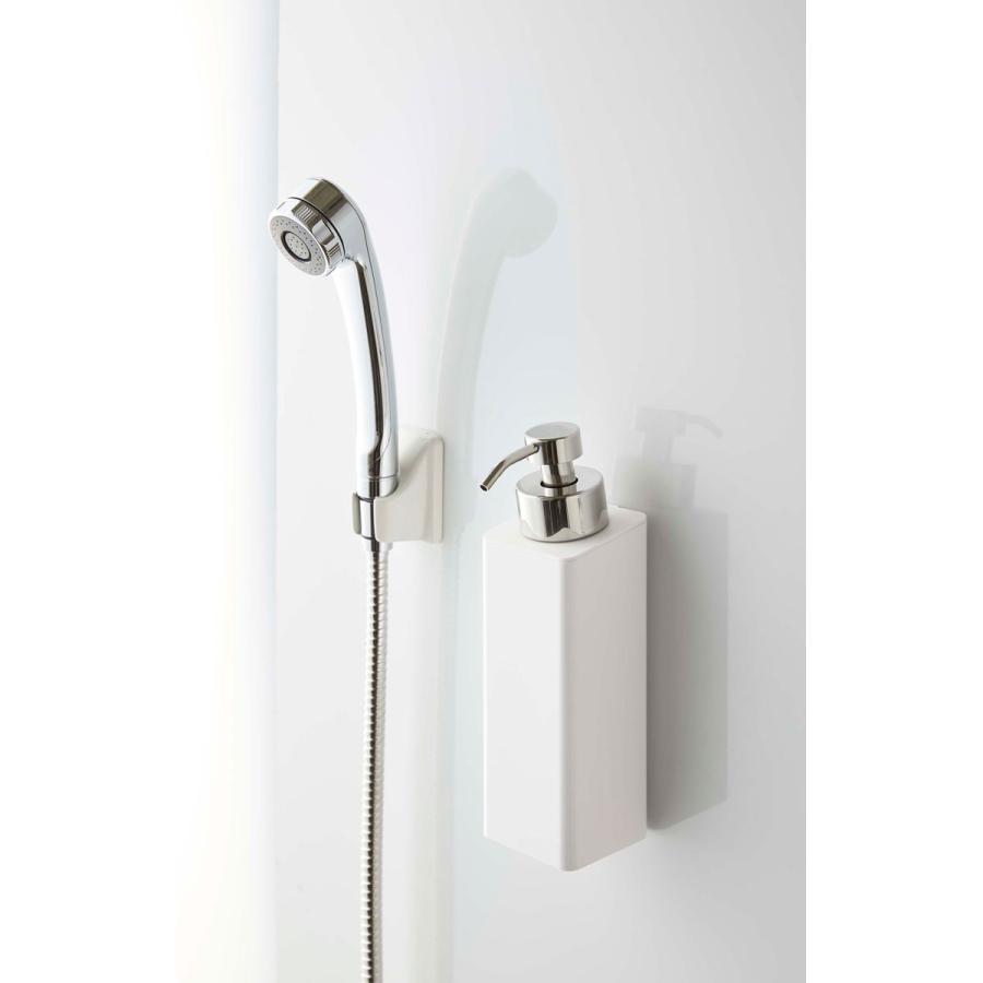 泡ソープディスペンサー 山崎実業 正規品 TOWER タワー マグネットツーウェイディスペンサー 泡タイプ 泡ディスペンサー  ホワイト | tower | 02