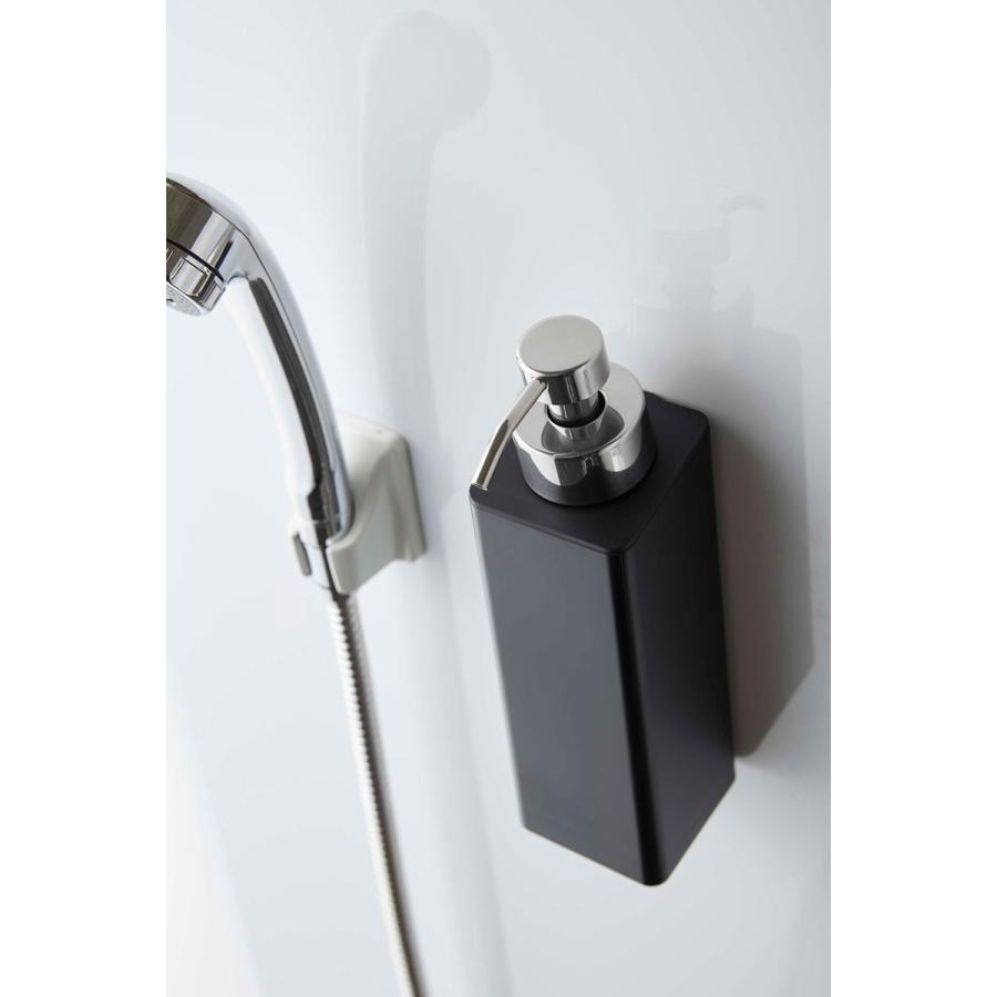 泡ソープディスペンサー 山崎実業 正規品 TOWER タワー マグネットツーウェイディスペンサー 泡タイプ 泡ディスペンサー  ブラック | tower | 05