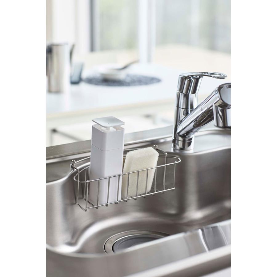 ソープディスペンサー 山崎実業 正規品 TOWER タワー 片手で出せるディスペンサー ソープボトル 詰め替え用ボトル ホワイト | tower | 02