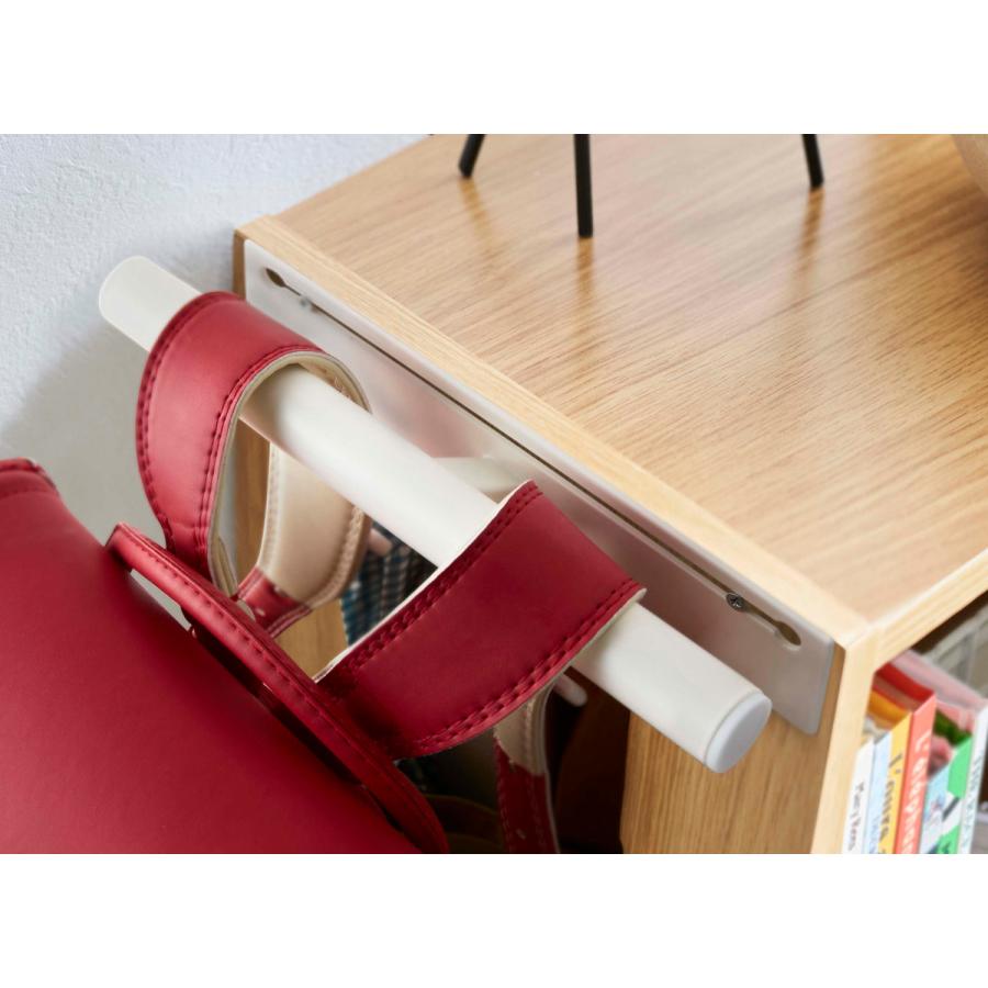 ランドセルラック Yamazaki Tower カラーボックス横ランドセル リュックハンガー ランドセル収納 山崎実業 タワー ホワイト 771 Back 通販 Yahoo ショッピング