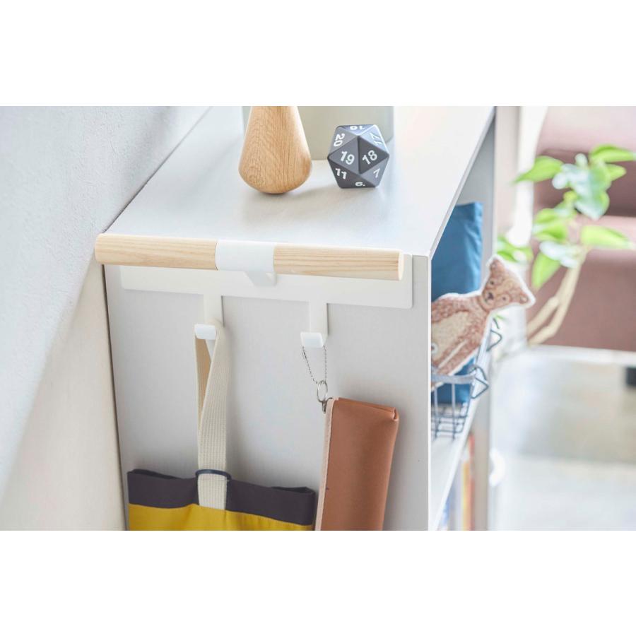 ランドセルラック Yamazaki Rin カラーボックス横ランドセル リュックハンガー ランドセル収納 山崎実業 リン ナチュラル 773 Back 通販 Yahoo ショッピング