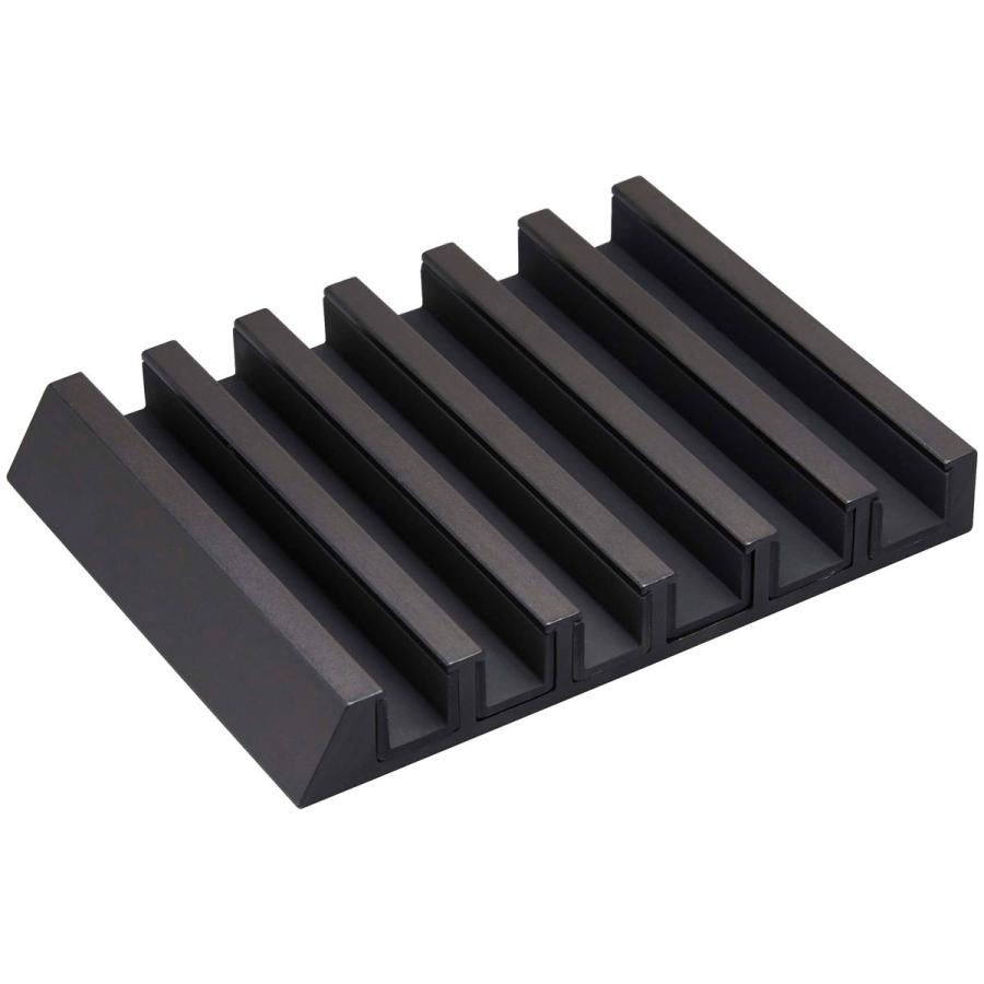 スマホ対応 山崎実業 正規品 TOWER タワー タブレットスタンド スマートフォン・タブレットPC対応ホルダー ブラック | tower