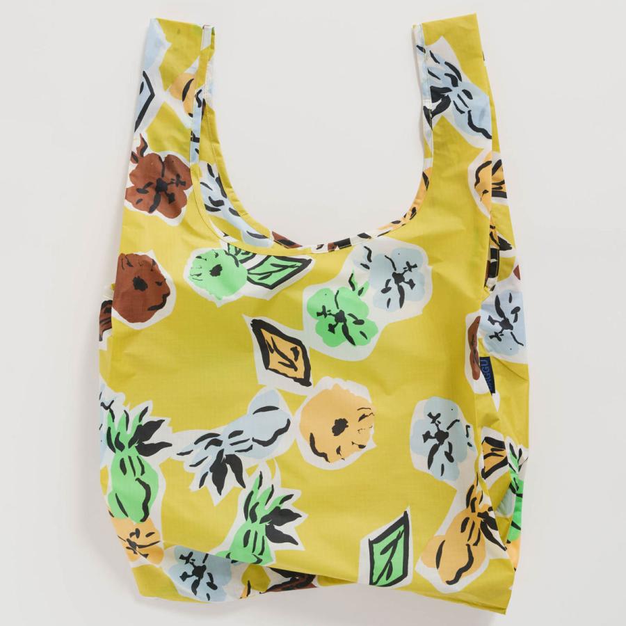 エコバッグ バグゥ 正規品 STANDARD BAGGU 折りたたみ ショッピングバッグ BAGGU スタンダードバグゥ 正規品 イラスト ペーパーフラワー | BAGGU