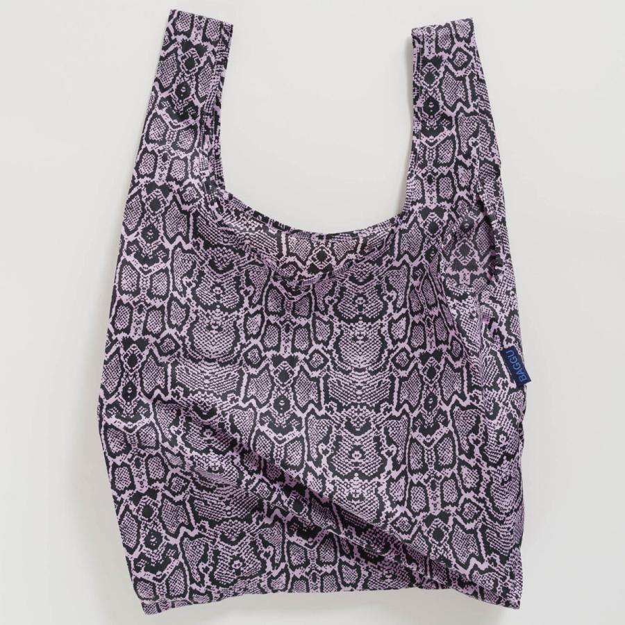 エコバッグ バグゥ 正規品 STANDARD BAGGU 折りたたみ ショッピングバッグ BAGGU スタンダードバグゥ 正規品 ピンクスネーク | BAGGU