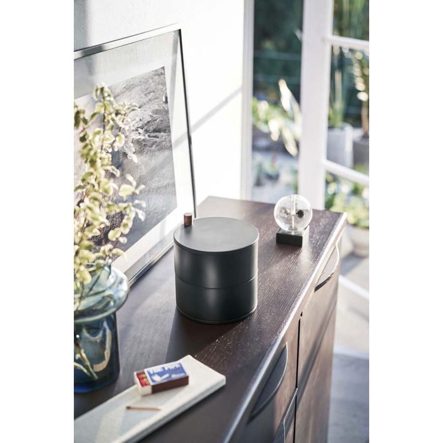 蚊取り線香入れ 山崎実業 正規品 TOWER タワー 収納トレー付き蚊遣り 蚊遣り 蚊やり器 ブラック | tower | 02