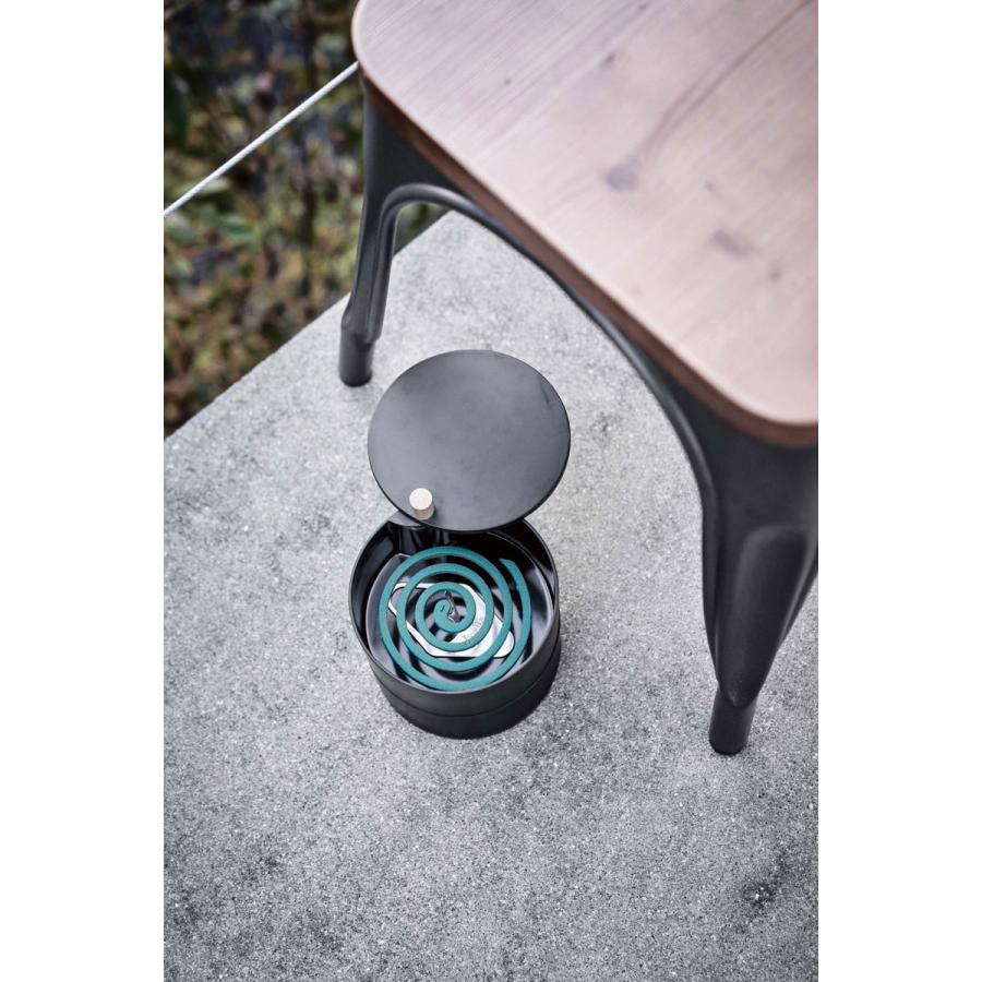 蚊取り線香入れ 山崎実業 正規品 TOWER タワー 収納トレー付き蚊遣り 蚊遣り 蚊やり器 ブラック | tower | 06