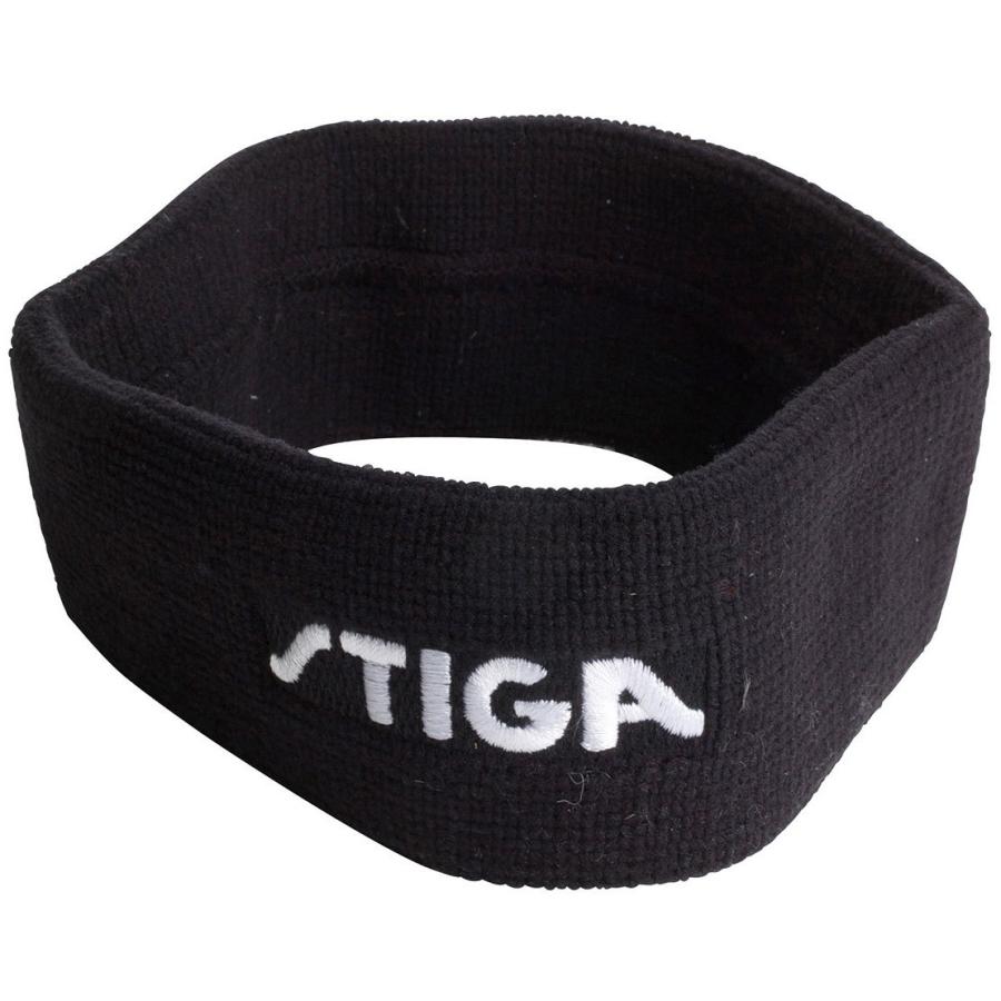 スポーツウェア STIGA ヘッドバンド アクセサリー スティガ HEAD BAND ブラック | STIGA
