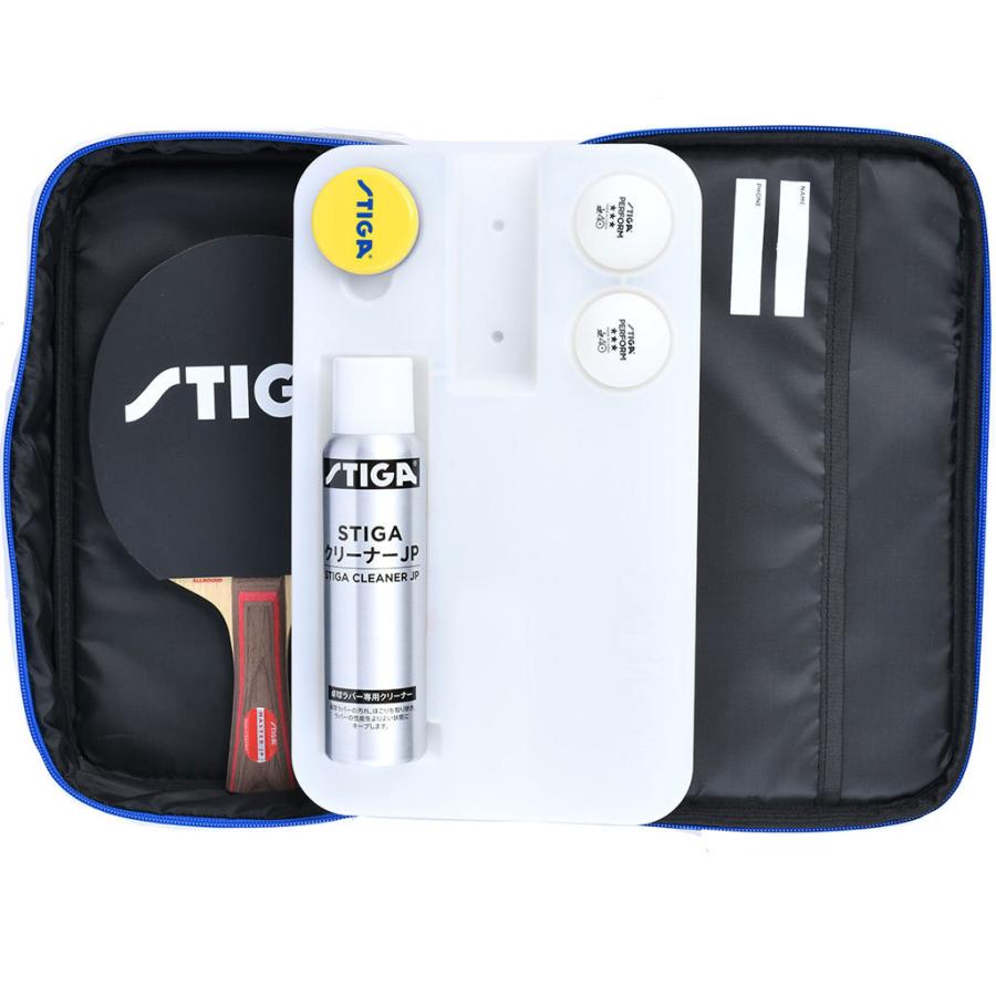 卓球ラケットケース STIGA ラケットケース エッジ JP 卓球用品 スティガ BATWALLET EDGE JP ブルー | STIGA | 01