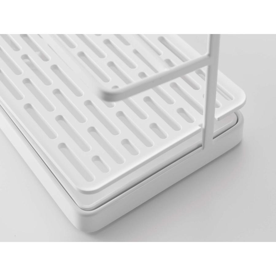 水筒スタンド 山崎実業 正規品 TOWER タワー ワイドジャグボトルスタンド 水切りラック ボトルラック ホワイト | tower | 09