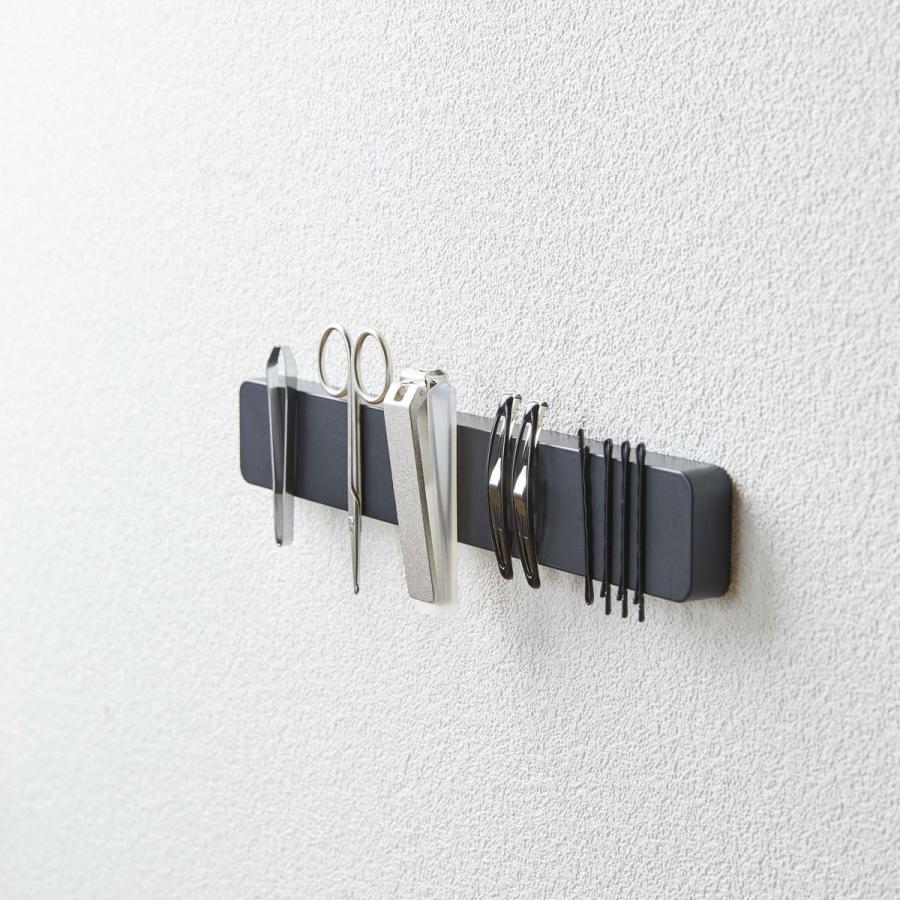 包丁スタンド 山崎実業 正規品 TOWER タワー マグネット＆ウォール包丁ホルダー W25 包丁ケース 包丁差し 収納ケース ブラック | tower | 06