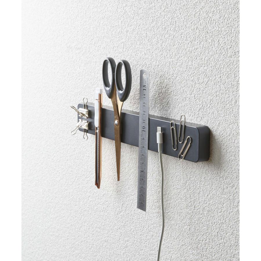 包丁スタンド 山崎実業 正規品 TOWER タワー マグネット＆ウォール包丁ホルダー W25 包丁ケース 包丁差し 収納ケース ブラック | tower | 07