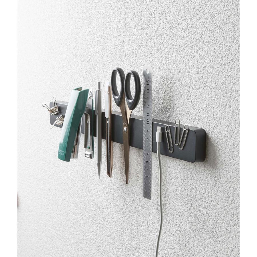 包丁スタンド 山崎実業 正規品 TOWER タワー マグネット＆ウォール包丁ホルダー W35 包丁ケース 包丁差し 収納ケース ブラック | tower | 07