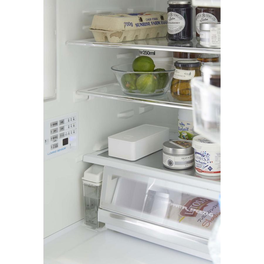 弁当箱 山崎実業 正規品 TOWER タワー バルブ付き密閉ランチボックス ワイド ランチボックス ホワイト | tower | 04