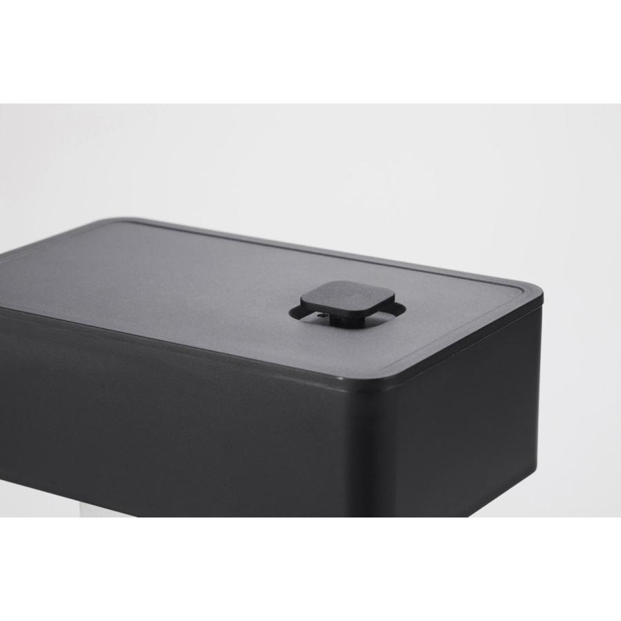 弁当箱 山崎実業 正規品 TOWER タワー バルブ付き密閉ランチボックス ワイド ランチボックス ブラック | tower | 05